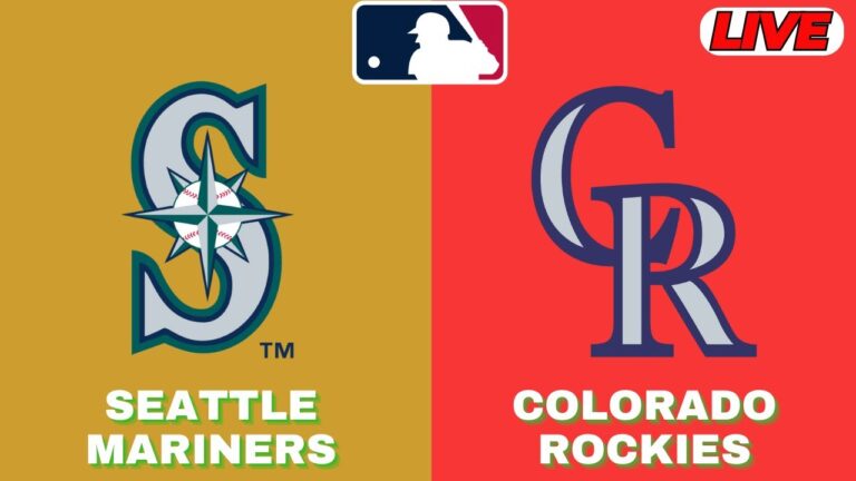 🔴Live：コロラドロッキーズvsシアトルマリナーズ| MLB 2025 | MLBライブ野球スコア
