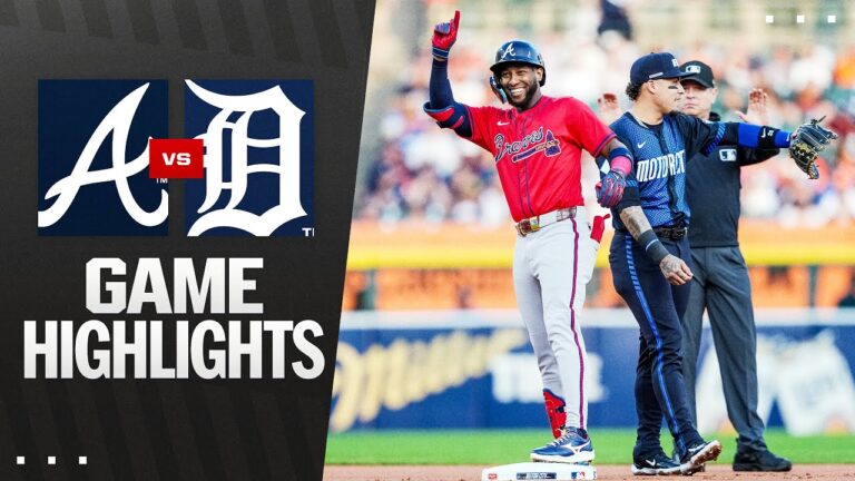 Braves vs. Tigers Game Highlights (9/19/25) | MLB Highlights