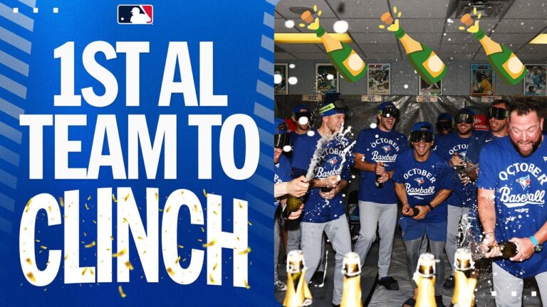 The Blue Jays are the FIRST American League squad to punch a Postseason ticket! (Final 3 outs!)