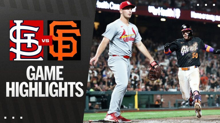 カーディナルズ対ジャイアンツゲームのハイライト（9/23/25）| MLBのハイライト