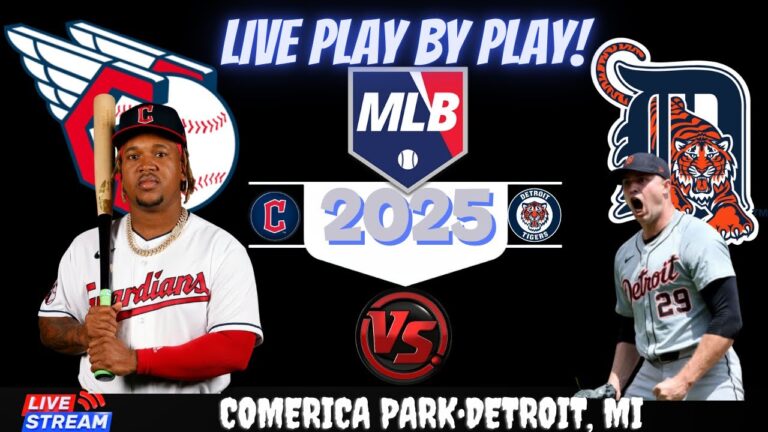 クリーブランドガーディアンズvsデトロイトタイガース⚾🔥ライブMLBプレイバイプレイウォッチ！