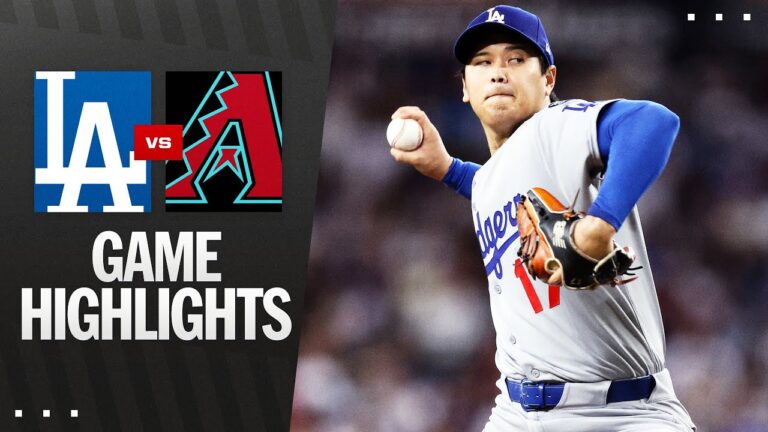 Dodgers vs. D-Backsゲームのハイライト（9/23/25）| MLBのハイライト
