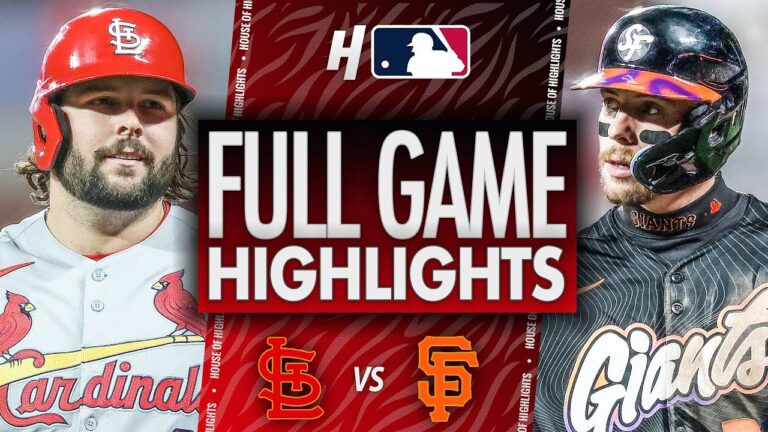 セントルイスカーディナルズ対サンフランシスコジャイアンツ - フルゲームのハイライト| 2025年9月23日MLBシーズン