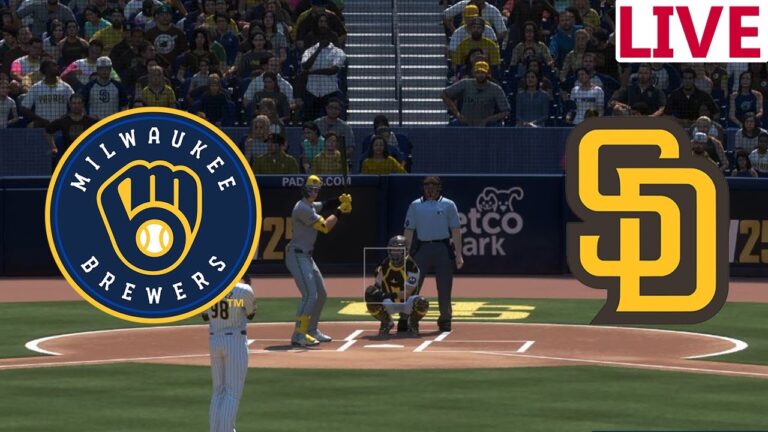 🔴live🔴milwaukeebrewers vs san diego padres /9月24日 /野球envivo /mlb The Show 25
