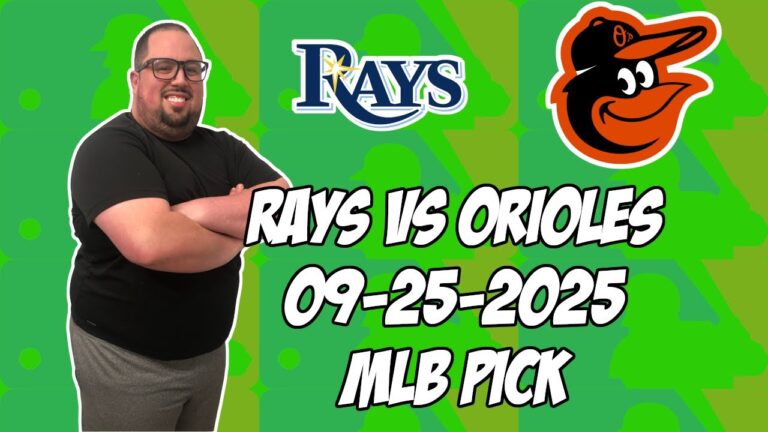 ボルチモアオリオールvsタンパベイレイズ9/25/25 MLBピック＆予測| MLBベットのヒント