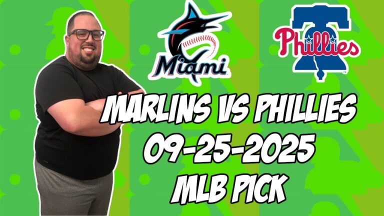 フィラデルフィアフィリーズvsマイアミマーリンズ9/25/25 MLBピック＆予測| MLBベットのヒント