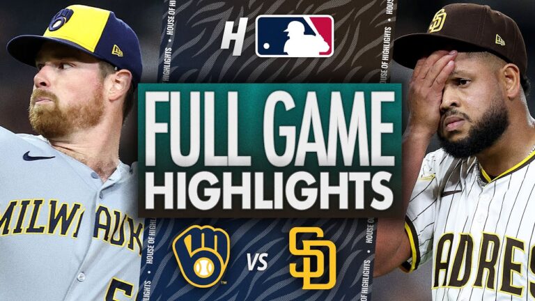 ミルウォーキーブリューワーズ対サンディエゴパドレス - フルゲームのハイライト| 2025年9月23日MLBシーズン