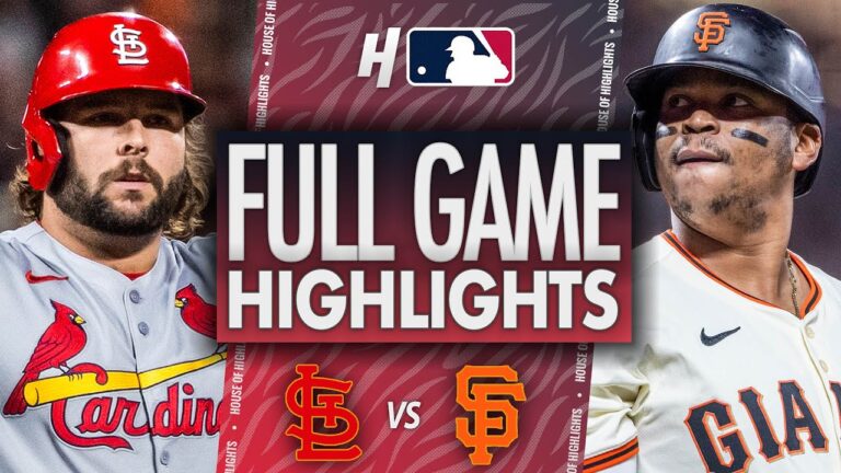 セントルイスカーディナルズ対サンフランシスコジャイアンツ - フルゲームのハイライト| 2025年9月24日MLBシーズン