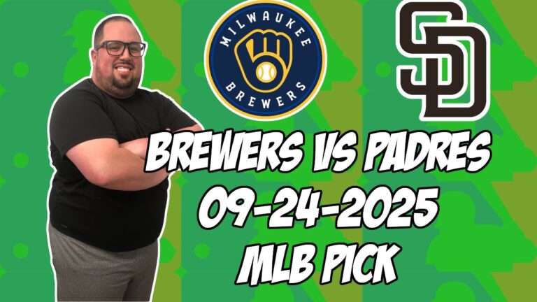 ミルウォーキーブリューワーズ対サンディエゴパドレス9/24/25 MLBピック＆予測| MLBベットのヒント