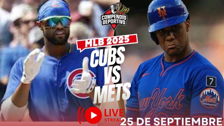 mets de nueva York vs Chicago Cubs en vivo Jueves 25Septiembre💥mlb2025