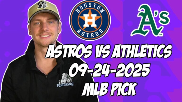 ヒューストンアストロズvsオークランドアスレチックス9/24/25 MLBピック＆予測| MLBベットのヒント