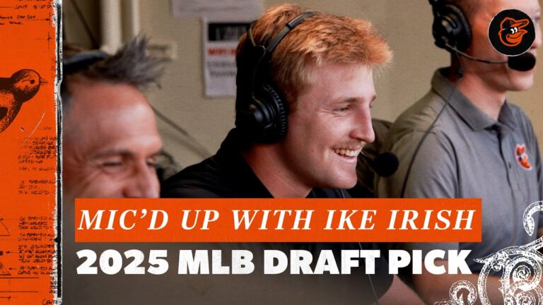 Ike Irish |とマイクアップ| 2025 MLBドラフト選択|ボルチモアオリオールズ