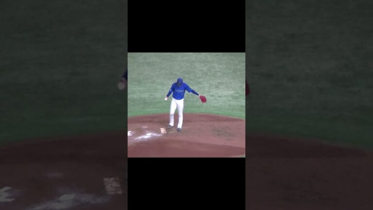 【野球選手フォーム集】京山将弥の投球フォーム（2024年7月12日読売ジャイアンツ対 横浜DeNAベイスターズ）