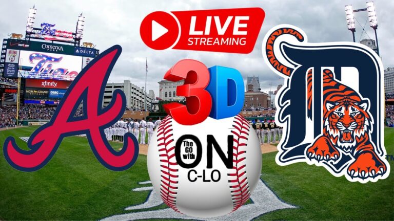Atlanta Braves vs Detroit Tigers。ライブMLB野球。プレイバイプレイ、3Dプレゼンテーションライブストリーム