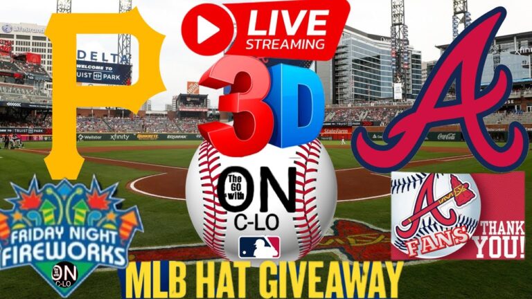 Atlanta Braves vs Pittsburgh Pirates。ライブMLB野球。ライブプレイバイプレイ、3Dプレゼンテーションなど！