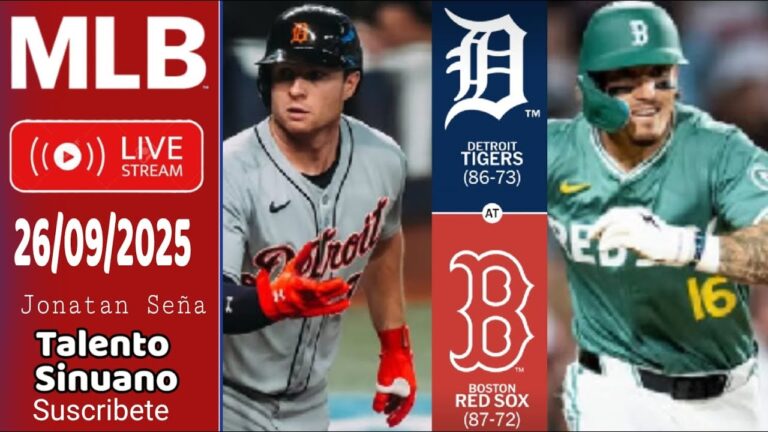 デトロイトタイガースvsボストンレッドソックス