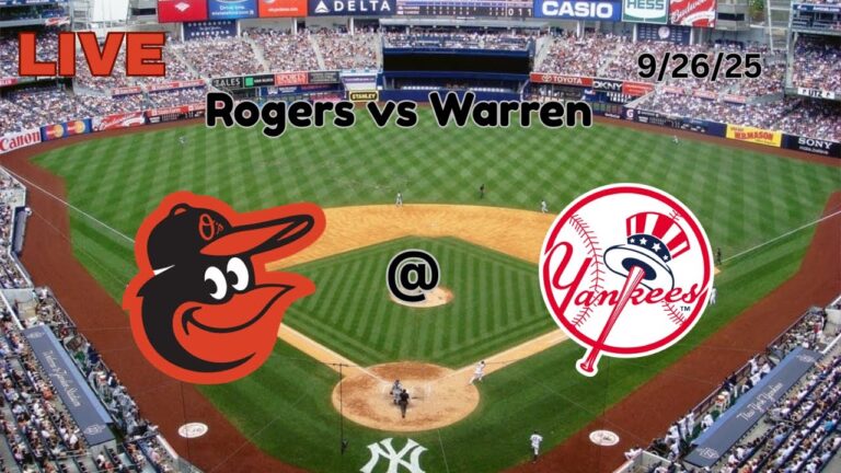 Baltimore Orioles @ New York Yankees |ライブ！プレイバイプレイと解説| 9/26/25 |ゲーム＃160