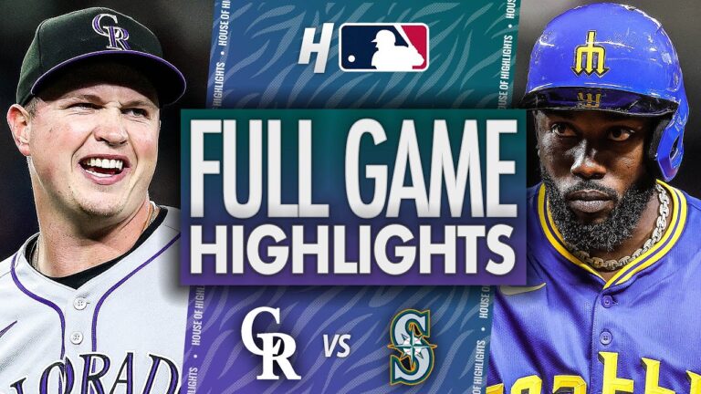 コロラドロッキーズ対シアトルマリナーズ - フルゲームのハイライト| 2025年9月25日MLBシーズン