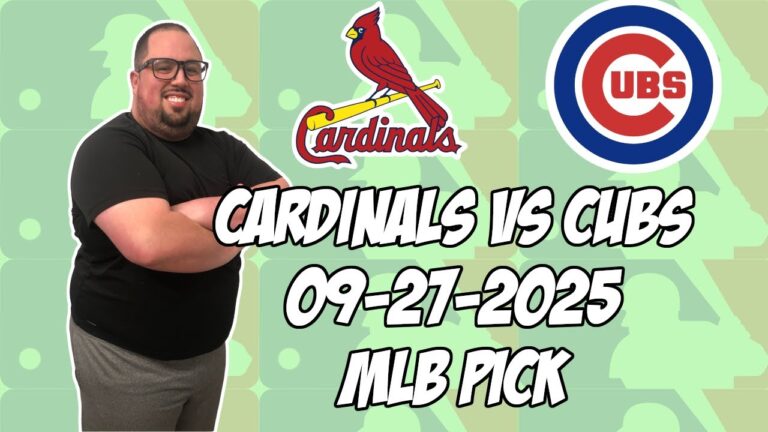 セントルイスカーディナルズ対シカゴカブス9/27/25 MLBピック＆予測| MLBベットのヒント