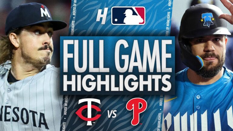 ミネソタツインズ対フィラデルフィアフィリーズ - フルゲームのハイライト| 2025年9月26日MLBシーズン