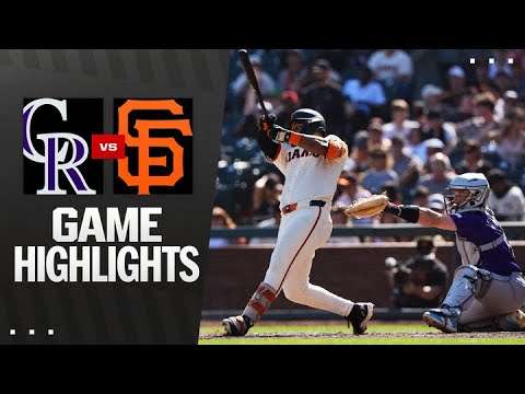 ロッキーズ対ジャイアンツゲームのハイライト（9/27/25）| MLBのハイライト