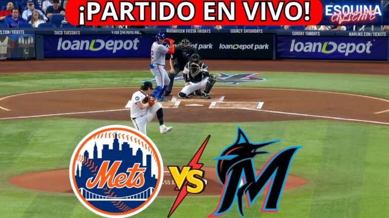 ⚾🔴en vivo：ニューヨークメッツvsマイアミマーリンズ-Juega Juan Soto y Lindor -EsquinaCaliente