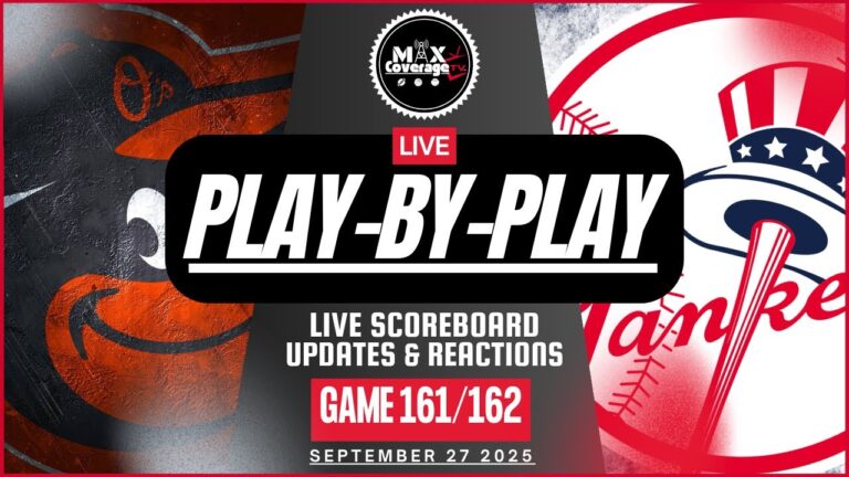 🔴liveボルチモアオリオールズ対ニューヨークヤンキース - プレイバイプレイ＆リアクション（9/27/25）