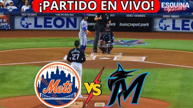 ⚾🔴en vivo：ニューヨークメッツvsマイアミマーリンズ-Juega Juan Soto y Lindor -EsquinaCaliente