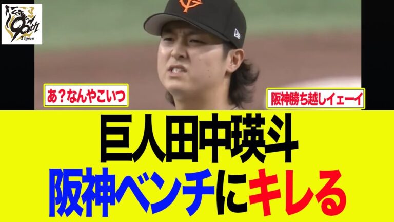 【阪神】田中瑛斗、阪神ベンチにキレる→それで阪神ファンもブチギレ　　阪神ファンの反応集