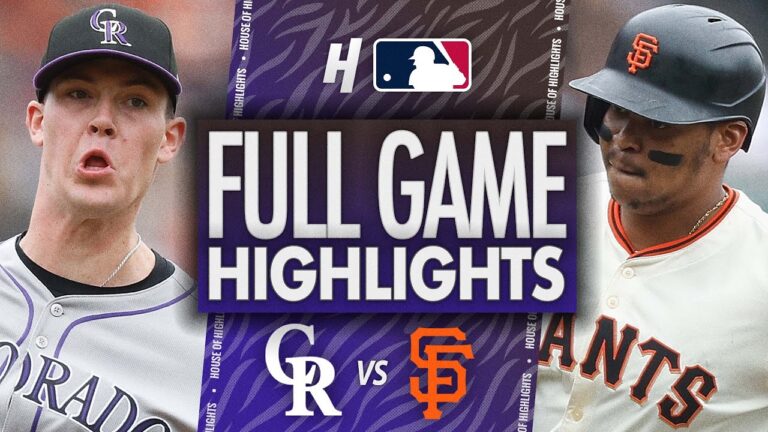 コロラドロッキーズ対サンフランシスコジャイアンツ - フルゲームのハイライト| 2025年9月28日MLBシーズン
