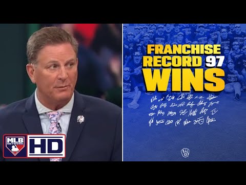 MLBネットワーク [BREAKING NEWS] MLBベストミルウォーキーブリューワーズラリーは、ゲーム162でクラブレコード97th勝利を収めました