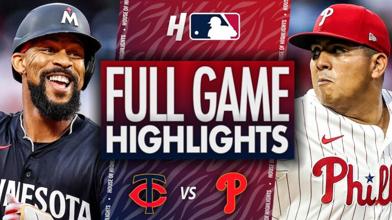 ミネソタツインズ対フィラデルフィアフィリーズ - フルゲームのハイライト| 2025年9月27日MLBシーズン