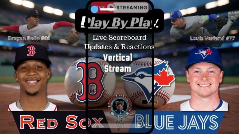 垂直：トロントブルージェイズ対ボストンレッドソックス| MLB Live Stream Play-By-Play、Reactions＆Chat