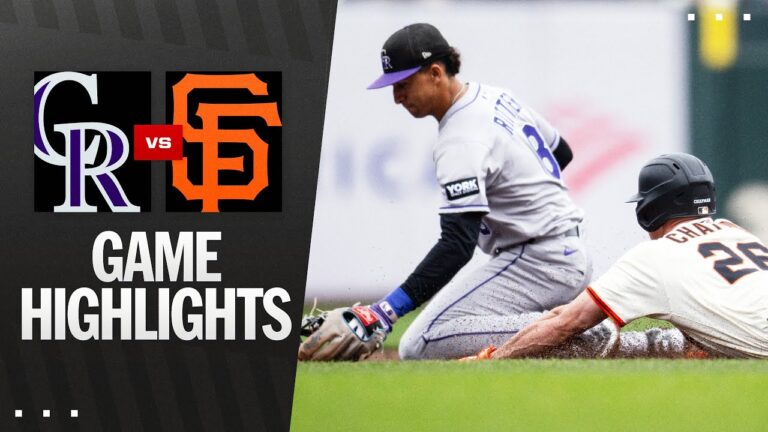 ロッキーズ対ジャイアンツゲームのハイライト（9/28/25）| MLBのハイライト