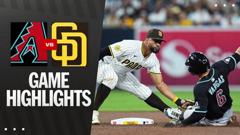 D-Backs vs. Padresゲームのハイライト（9/27/25）| MLBのハイライト