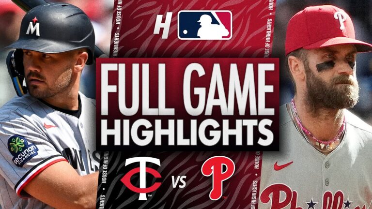 ミネソタツインズ対フィラデルフィアフィリーズ - フルゲームのハイライト| 2025年9月28日MLBシーズン