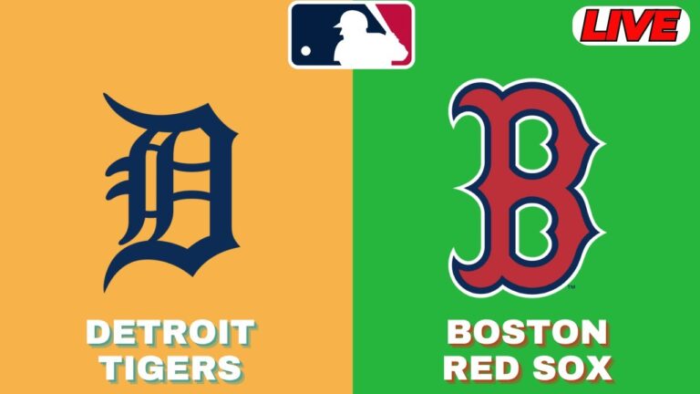 🔴Live：デトロイトタイガースvsボストンレッドソックス| MLB 2025 | MLBライブ野球スコア