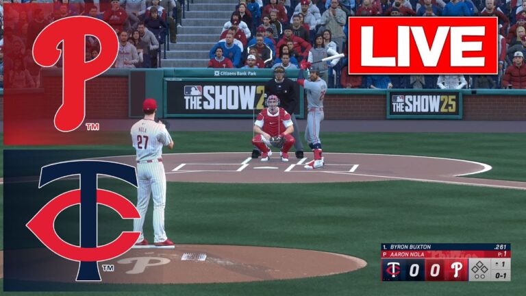 🔴live🔴フィラデルフィアフィリーズvsミネソタツインズゲームハイライト（9/27/25）| MLB /MLBショー25