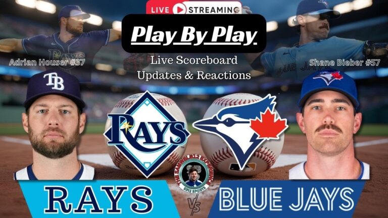 🧢ライブ：トロントブルージェイズ対タンパベイレイズMLB対決と反応！
