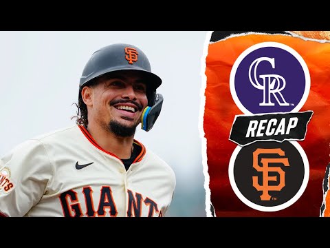 ロッキーズ対ジャイアンツゲームのハイライト（9/28/25）| MLBのハイライト