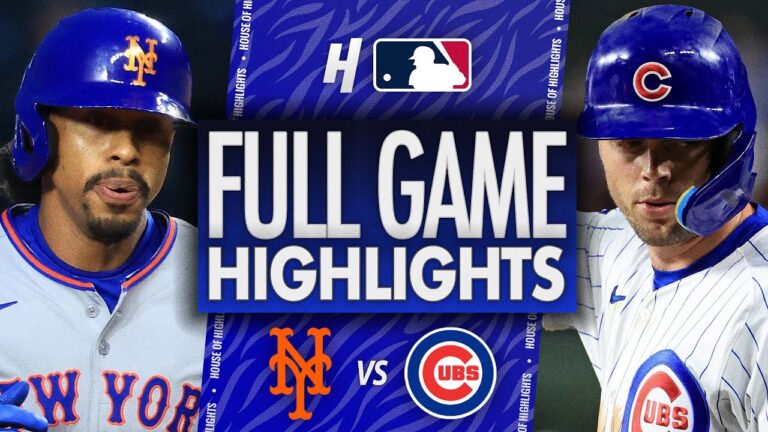 ニューヨークメッツvsシカゴカブス - フルゲームのハイライト| 2025年9月23日MLBシーズン