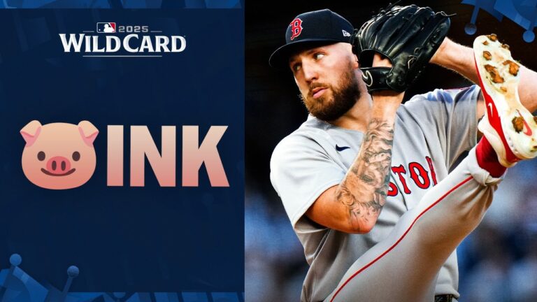 ELEVEN strikeouts for Garrett Crochet in his Postseason debut! (117 pitches for the Red Sox ace!) 🐷
