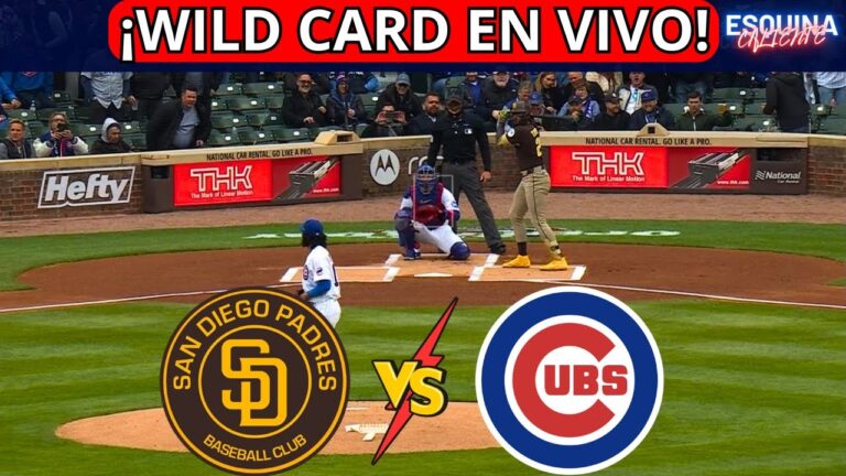 ⚾🔴en vivo：サンディエゴパドレスvsシカゴカブス-⚾ワイルドカード2025-プレーオフ-EsquinaCaliente