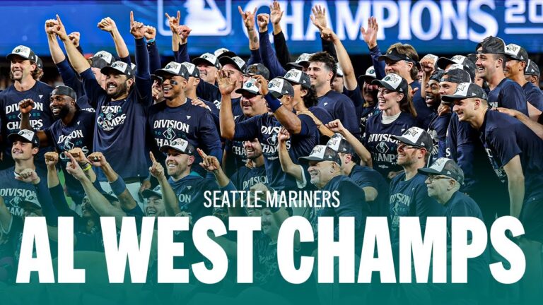 2025 AL West Champions：シアトルマリナーズ