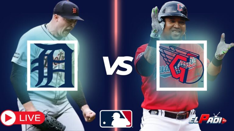 デトロイトタイガース対クリーブランドガーディアンズ-Juego1 | MLB | #envivo #playoffs