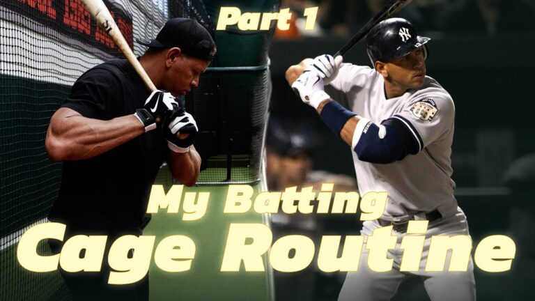 私のMLBバッティングケージルーチン|ティーワーク、スイングテクニック、野球のウォームアップファンダメンタルズ| a-rod