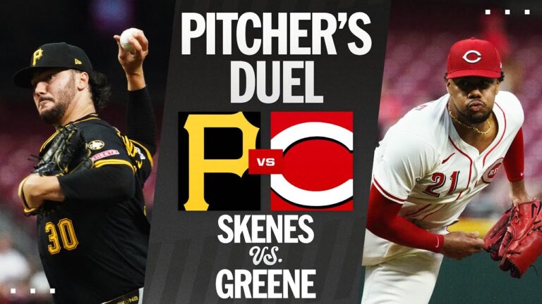 エースのペア！ Paul SkenesとHunter Greeneは、電気投手の決闘で真っ向から行きます！ ⚡⚡️