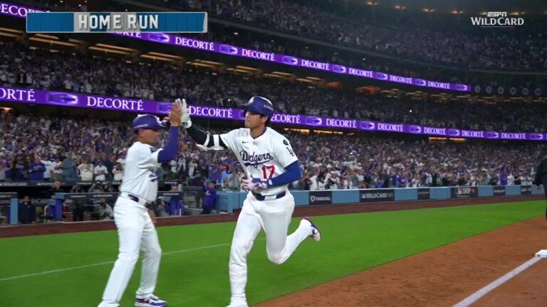 Shohei ohtaniヒット2ホーマーvs. Reds NLWCゲーム1🙌| ESPN MLB