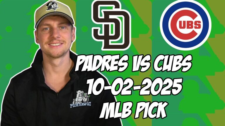 サンディエゴパドレス対シカゴカブス10/2/25 MLB NLワイルドカードピック＆予測| MLBベットのヒント