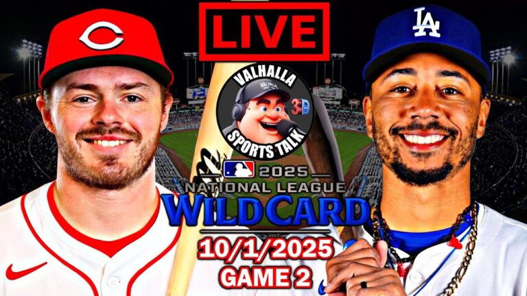 ロサンゼルスドジャースvsシンシナティレッズ⚾MLB野球🟢MLBプレイライブストリームで3Dでプレイ。